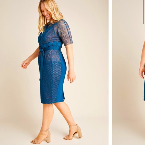 Anthropologie Byron Lars Carissima Sheath Dress18W - Picture 10 of 12